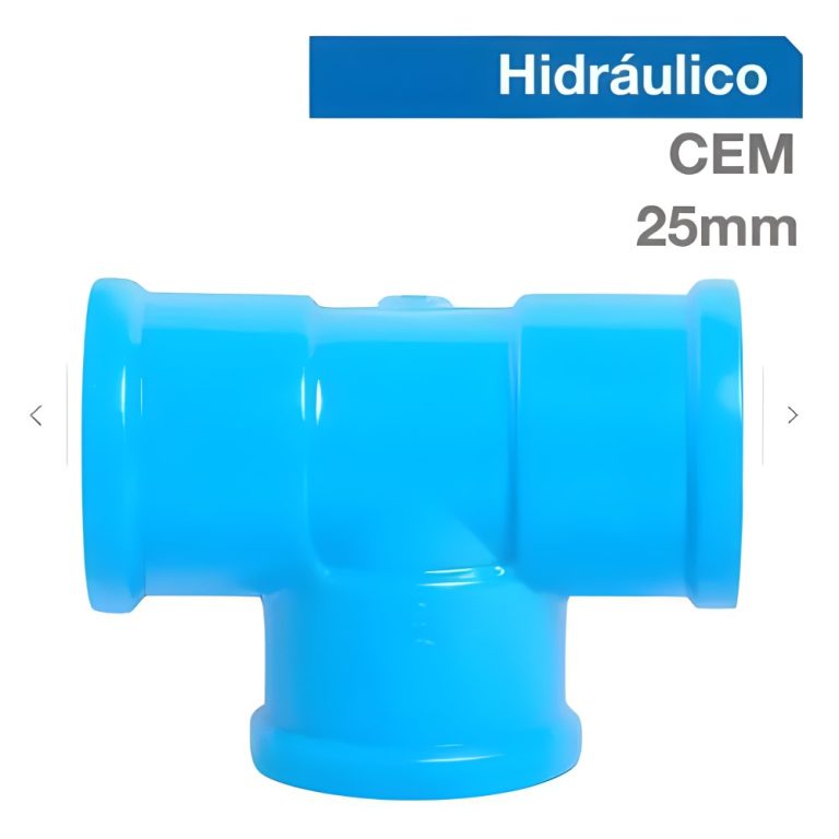 TEE PVC HIDRAULICO 25MM EDR HMAT Herramientas